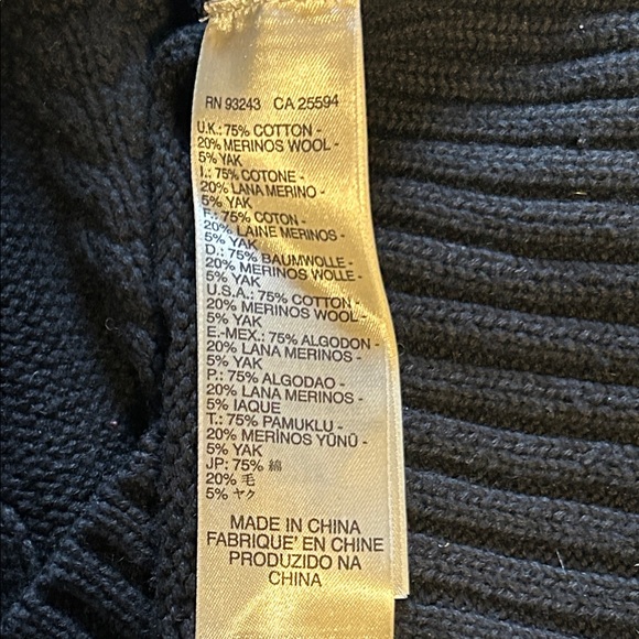 Diesel Black Crew Neck Sweater - Picture 4 of 4